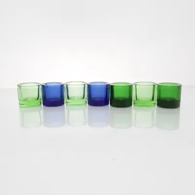 Candle holder (Green, Blue) from Marimekko