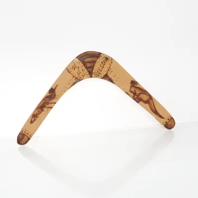 Boemerang (Beige, Bruin) van Aboriginal