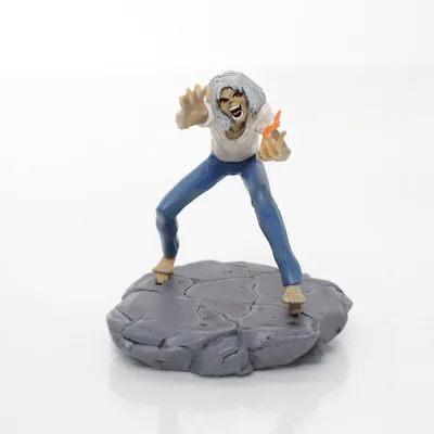 Action figure (Gray, Multicolored) from Iron Maiden
