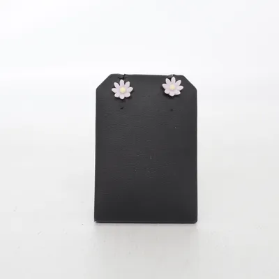 Earrings (Purple) Unknown metal