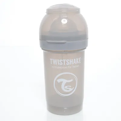 Nappflaska (Grå) från Twistshake