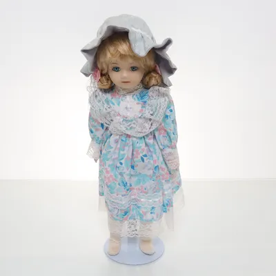 Porcelain doll (Blue, Multicolored)