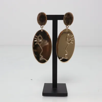 Örhängen (Guldfärgad) från Mango Okänd metall