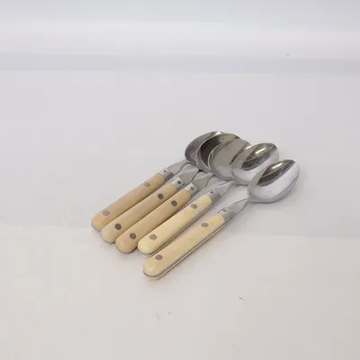 Spoon (Silver, Beige) from Rostfritt Stål