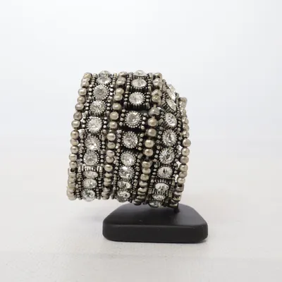 Armband (Silverfärgad) Okänd metall