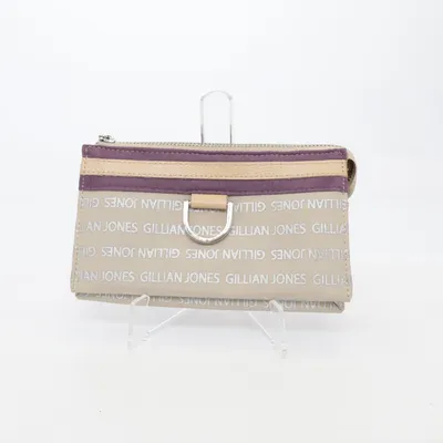 Portefeuille (Beige, Violet) de Gillian Jones