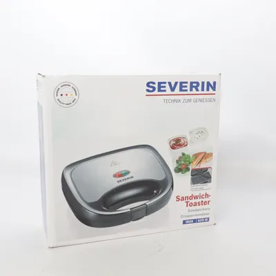 Tosti-ijzer (Zwart) van Severin