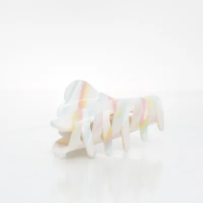 Hair clamp (White, Multicolored) from Sui Ava