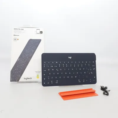 Keyboard (Black, Orange) from Logitech