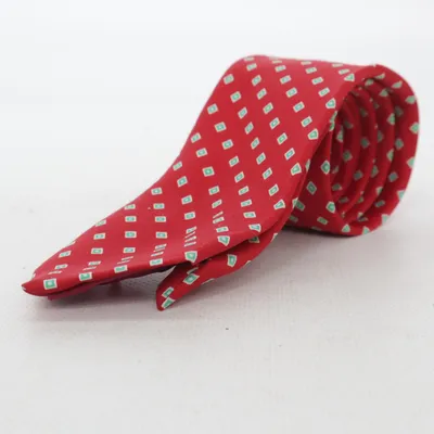 Cravate (Rouge, Vert, Blanc) de Prince Polyester