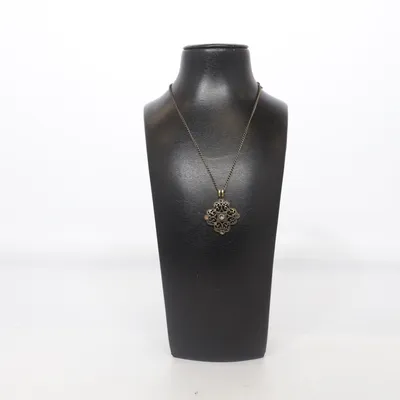 Halsband (Brun) från Monet Okänd metall