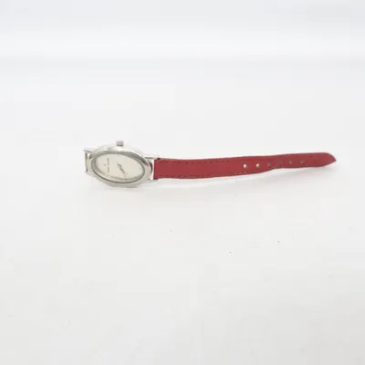 Wristwatch (Red, Silver) from Daniel Hechter