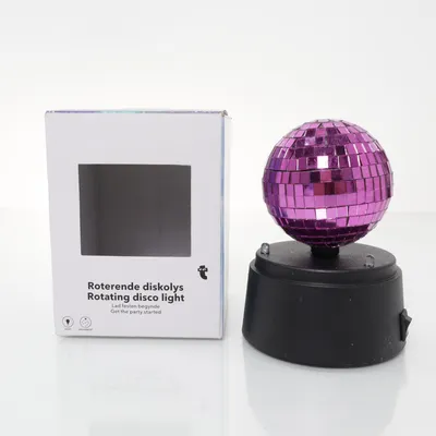Disco light (Purple, Black)
