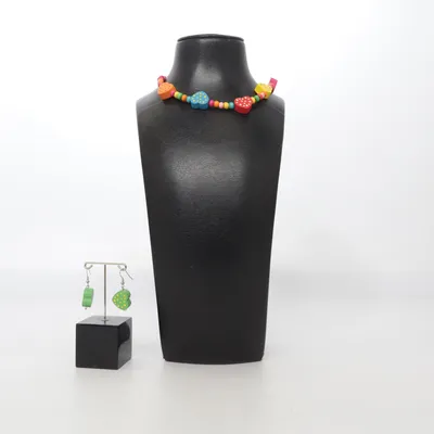 Parure de bijoux (Multicolore) Métal inconnu