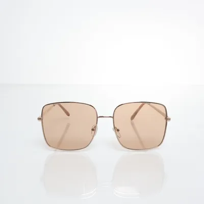 Solglasögon (Brun, Guldfärgad) från Mango