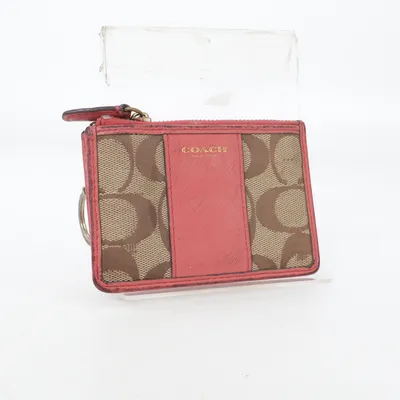 Wallet (Red, Brown) from Coach