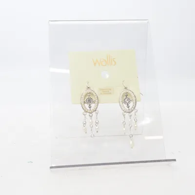 Boucles d'oreilles (Argent) de Wallis Métal inconnu