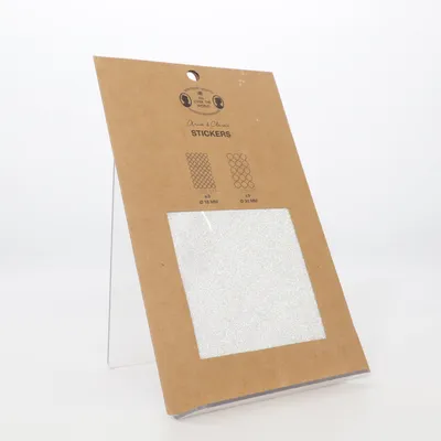 Klistermärken (Silverfärgad) från Søstrene Grene