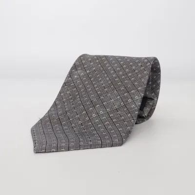 Tie (Gray) from Vannucci Polyester