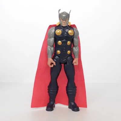 Speelgoedfiguur (Zwart, Rood, Zilver) van Marvel