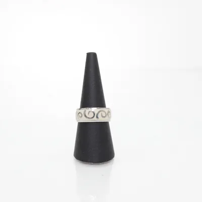 Ring (Zilver, Meerkleurig) van Fossil Steel Onbekend materiaal