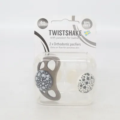 Pacifier (Black, White, Multicolored) from Twistshake