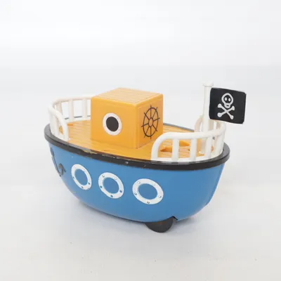 Toy boat (Blue, Brown, White) from Peppa Pig