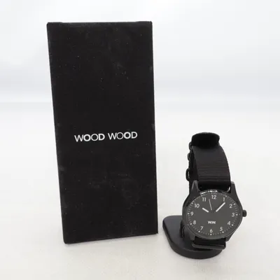 Armbåndsur (Sort) fra Wood Wood
