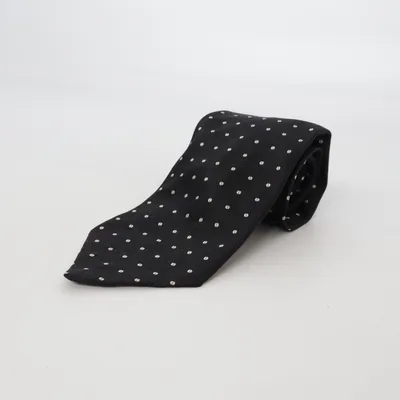 Tie (Black, White) from Celio Silk