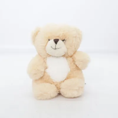 Soft toy (Beige, White) from Teddykompaniet Polyester
