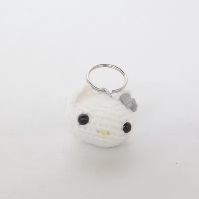 Sleutelhanger (Wit) van Hello Kitty