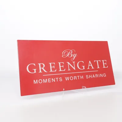 Panneau (Rouge) de Greengate
