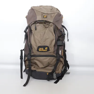 Wanderrucksack (Braun, Gelb, Schwarz) von Jack Wolfskin