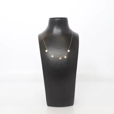 Halsband (Guldfärgad) från Purelei Rostfritt stål, Guldpläterad