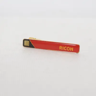 Tie pin (Gold, Red) from Ricoh Unknown metal