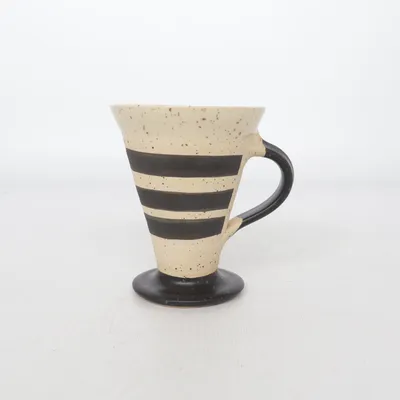 Mug (Beige, Black)