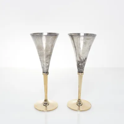 Champagneglas (Silverfärgad, Guldfärgad) från Scandia Present