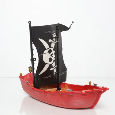 Leksaksbåt (Röd, Svart, Vit) från Playmobil