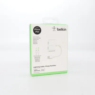 Adapter (Lightning Audio + Charge Rockstar) van Belkin