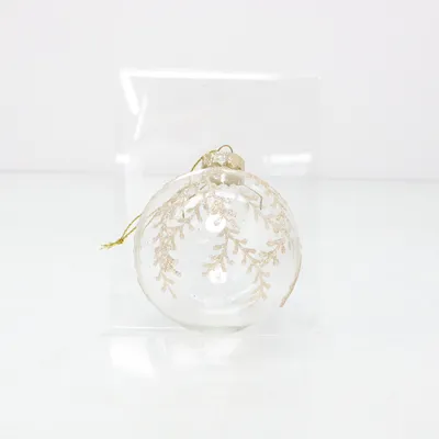 Julgranspynt (Transparent, Guldfärgad)