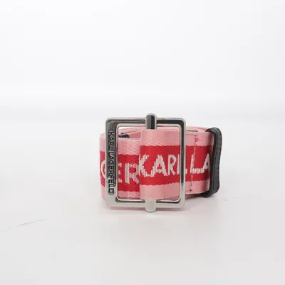 Bælte (Rød, Flerfarvet) fra Karl Lagerfeld