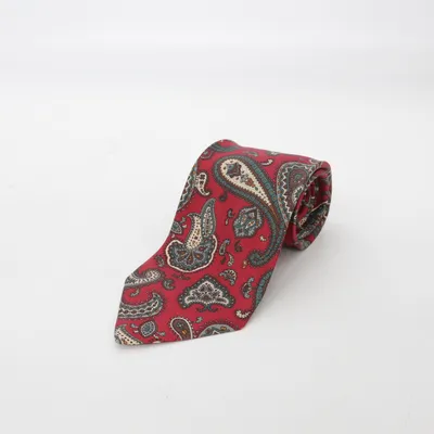 Cravate (Rouge, Multicolore) de St Michael Soie