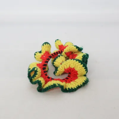Élastique pour cheveux (Jaune, Rouge, Vert)