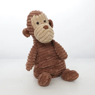 Peluche (Cordy Roy Monkey) de Jellycat Polyester, Polyuréthane