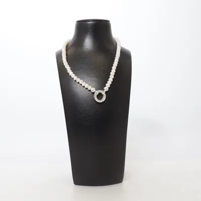 Choker (Wit) van Fashion Jewelry Plastic, Onbekend materiaal