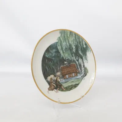 Tallerken (Hans Och Greta) fra Christineholm Porcelaine