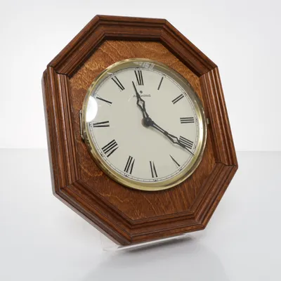 Wall clock (Brown, Multicolored) from Junghans