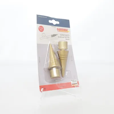 Curtain rod knobs (Chicago) from Gardinia