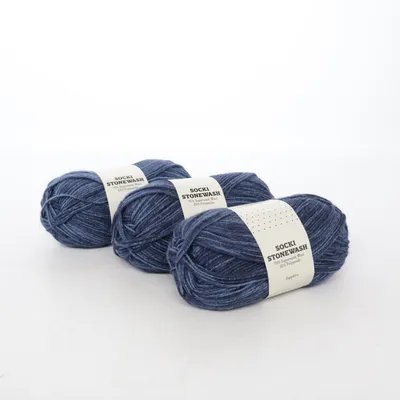 Garn (SOCKI STONEWASH) från Adlibris