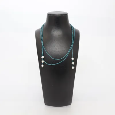 Halsband (Blå) från Snö of Sweden Okänd metall